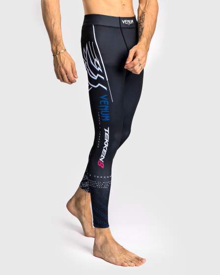 Venum x TEKKEN 8 Spats - Jin Kazama - Blauw/Zwart/Wit