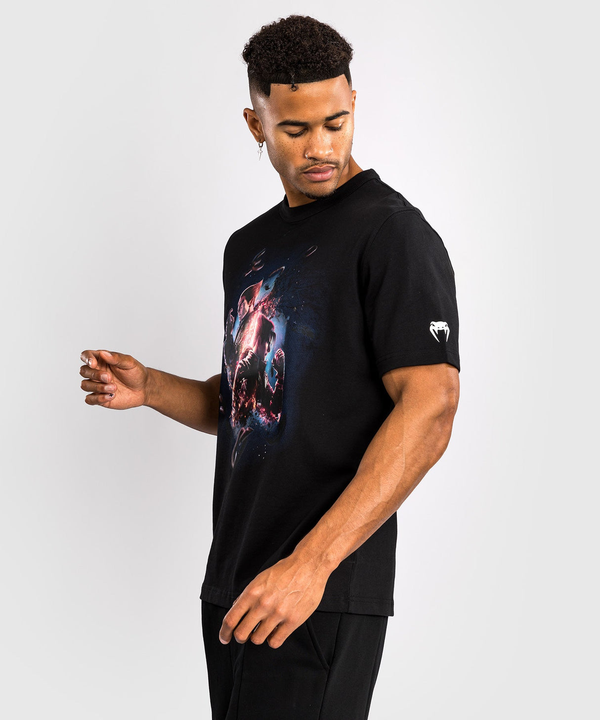 Venum X TEKKEN 8 T-Shirt Black/White