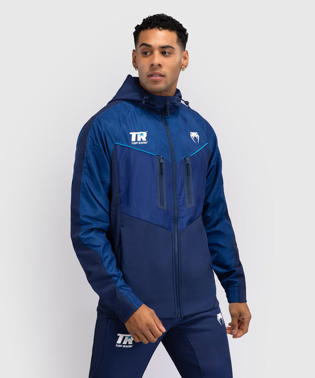 Venum x Top Rank Original Full-Zip Hoodie - Navy Blauw