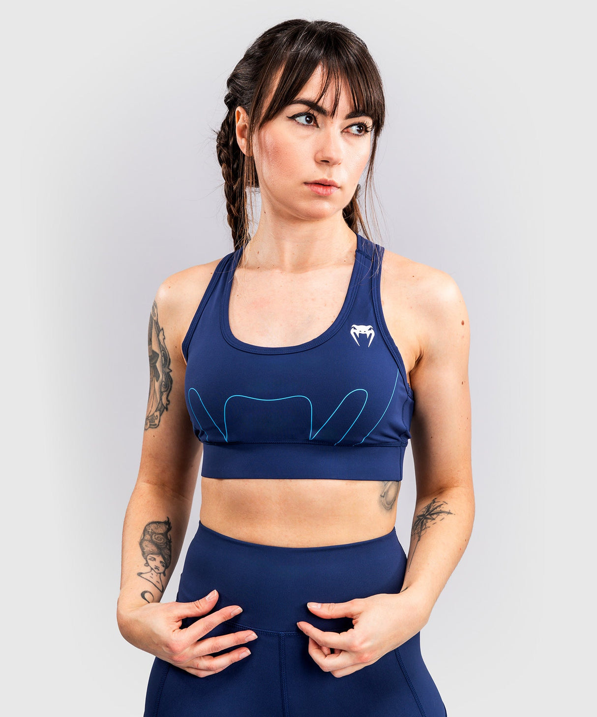 Venum x Top Rank Original Sport BH - Navy Blauw