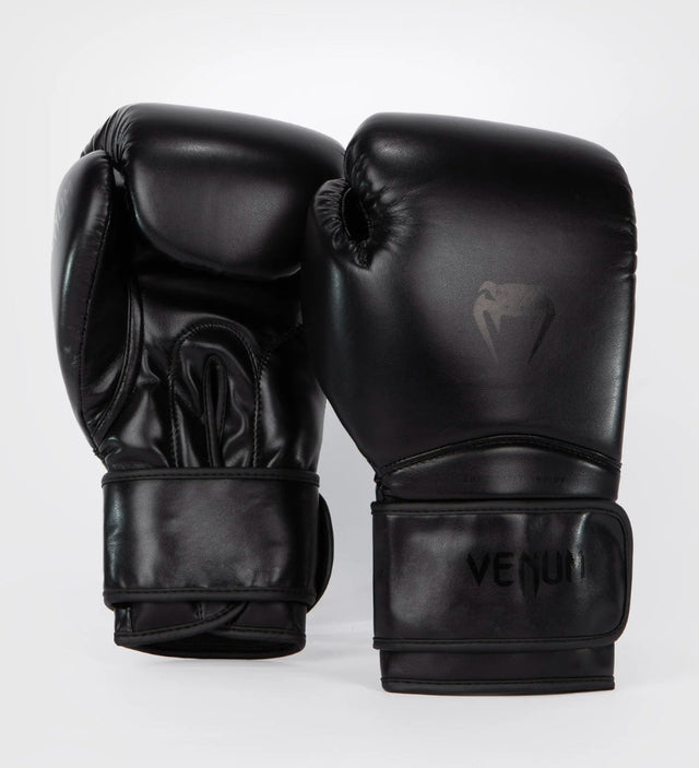 Venum Boxhandschuhe Contender 1.5 - Schwarz/Schwarz - The Fight Company Deutschland