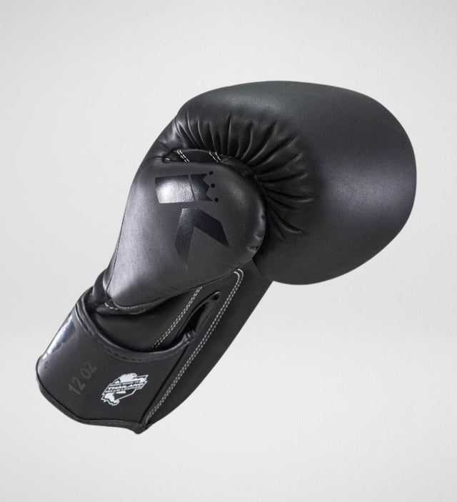 King Boxhandschuhe BGK1 - Schwarz/Schwarz - The Fight Company Deutschland