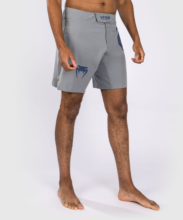 Venum MMA Shorts Light 5.0 - Grau/Blau - The Fight Company Deutschland
