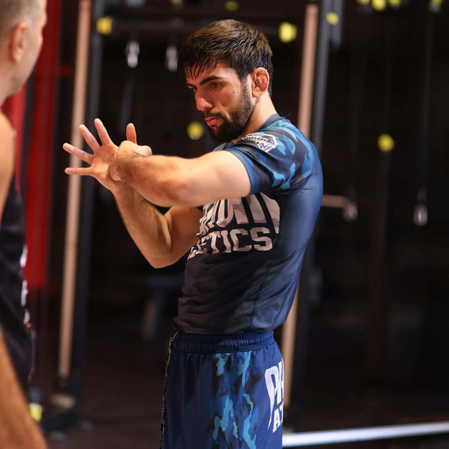 Phantom Athletics Rashguard Warfare - Marineblau Camo
