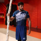 Phantom Athletics Rashguard Warfare - Marineblau Camo