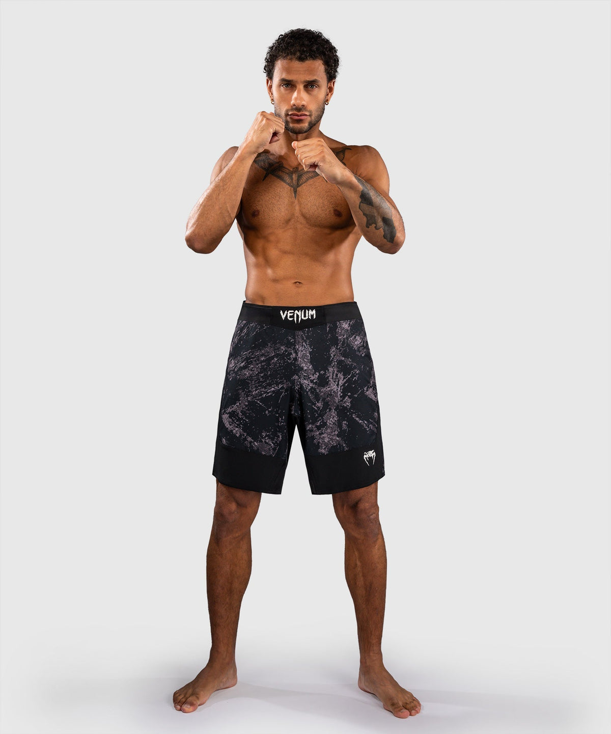 Venum MMA Shorts Rage & Workout - Schwarz/Grau