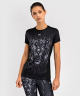 Venum T-Shirt Tiger Dry Tech Damen - Schwarz/Silber