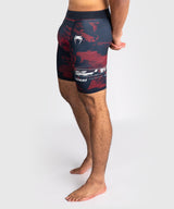 Venum UFC MMA Shorts Zenith - Marineblau/Bordeauxrot/Silber