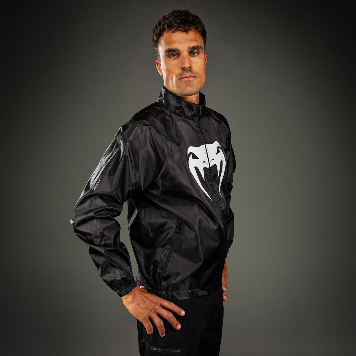 Venum Trainingsjacke MX Basics - Schwarz/Weiß