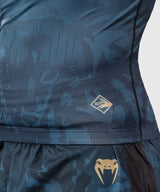Venum Rashguard Fushiguro Kurzarm - Blau