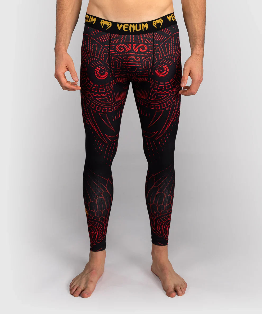 Venum Spats Quetzal Fury – Schwarz/Rot