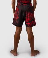 Venum MMA Shorts Wolf Atak Kinder - Schwarz/Rot