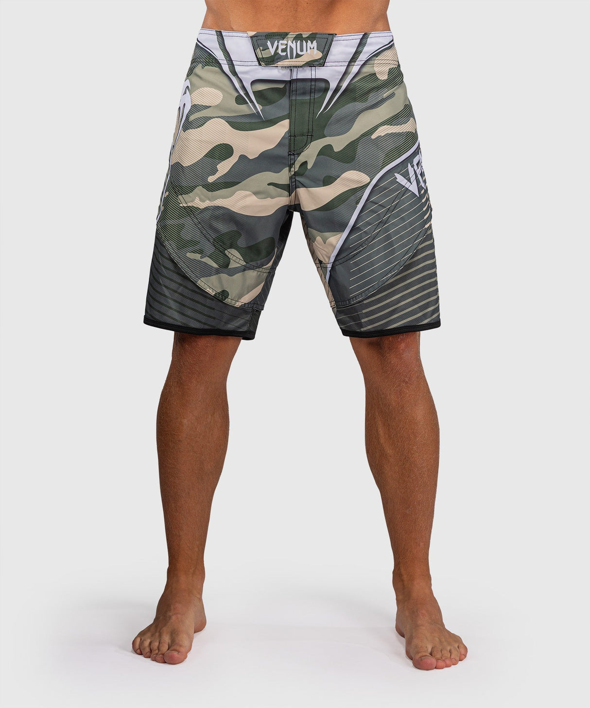 Venum MMA Shorts Camo Hero - Khaki/Offwhite
