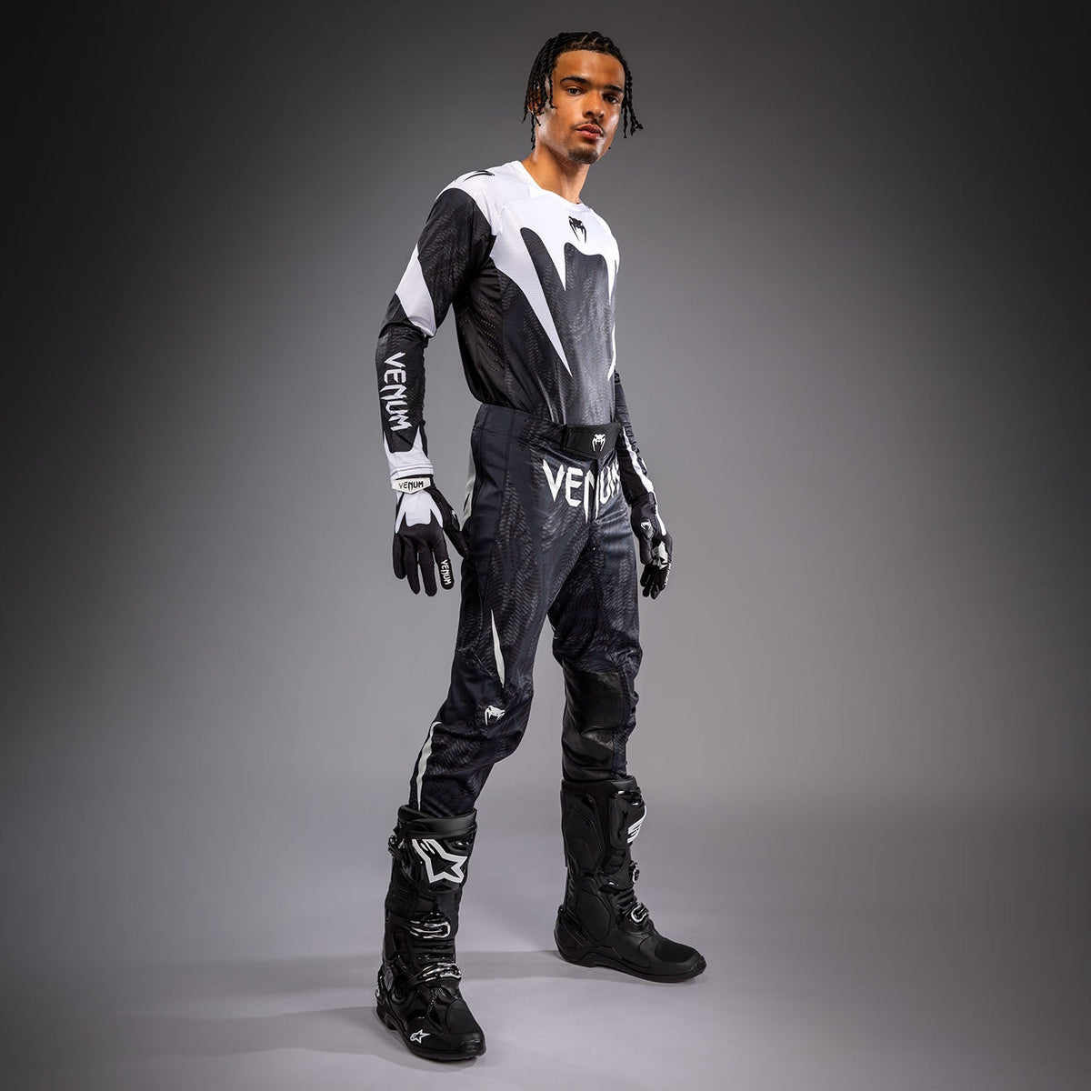 Venum MX Elite Motocross-Hose - Schwarz
