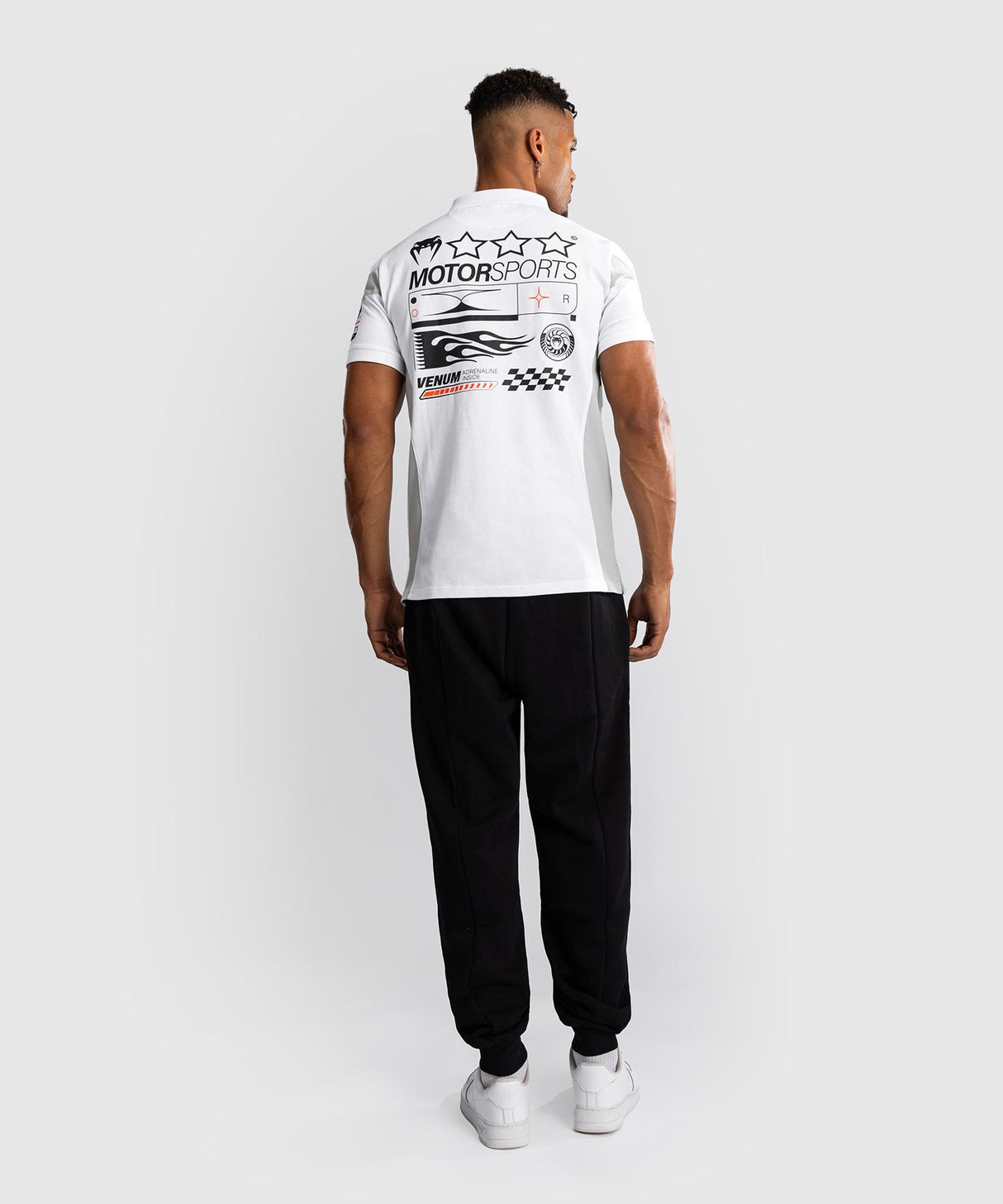 Venum Motorsport Polo – Weiß