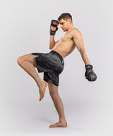 Venum MMA Shorts Midnight Fury - Schwarz/Grau/Silber