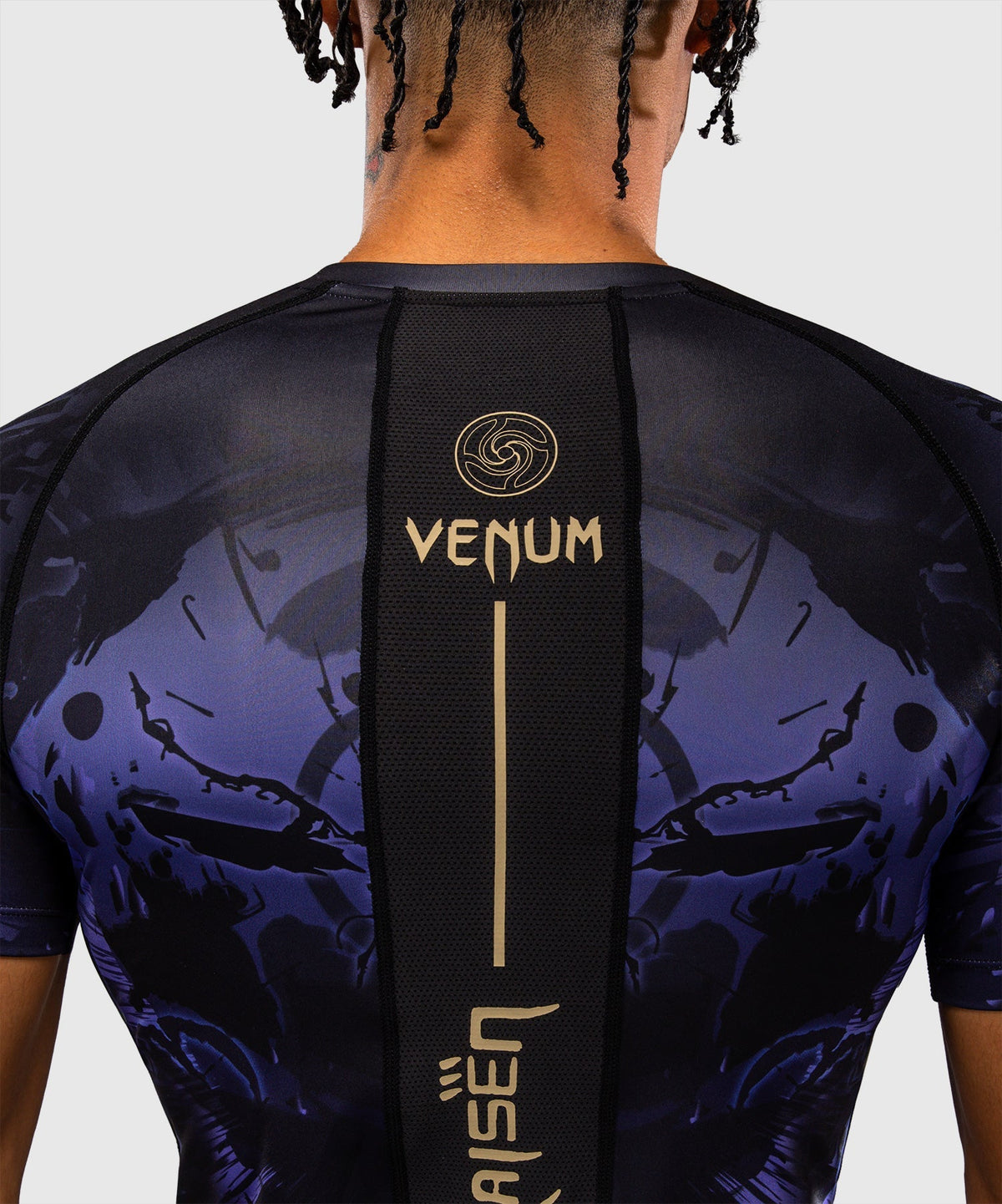 Venum Rashguard x Jujutsu Kaisen Gojo Kurzarm - Lila