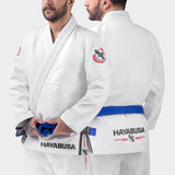 Hayabusa BJJ Gi Jacke Valor Lightweight - Weiß