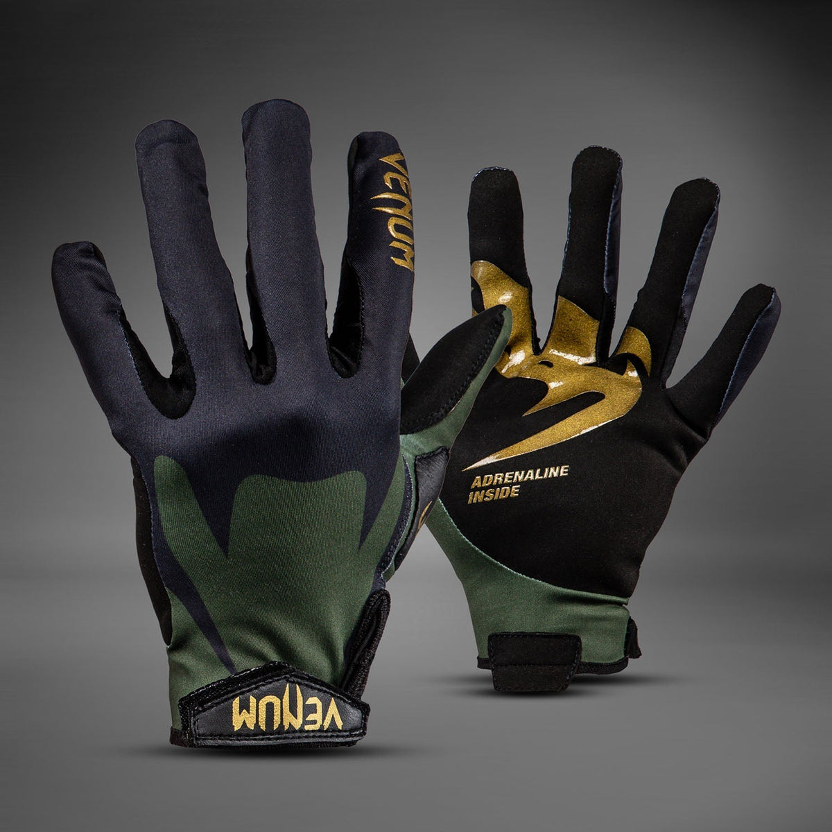 Venum MX Summer Motorhandschuhe - Schwarz/Grün/Gold