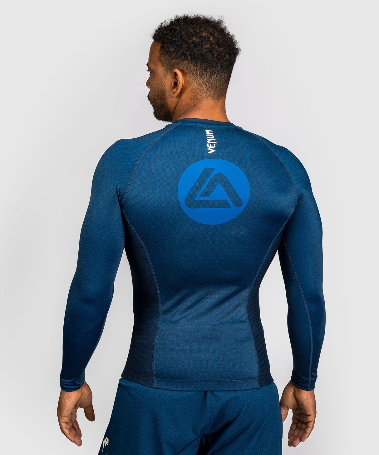 Venum Rashguard x Roger Gracie Academy Lange Ärmel - Blau