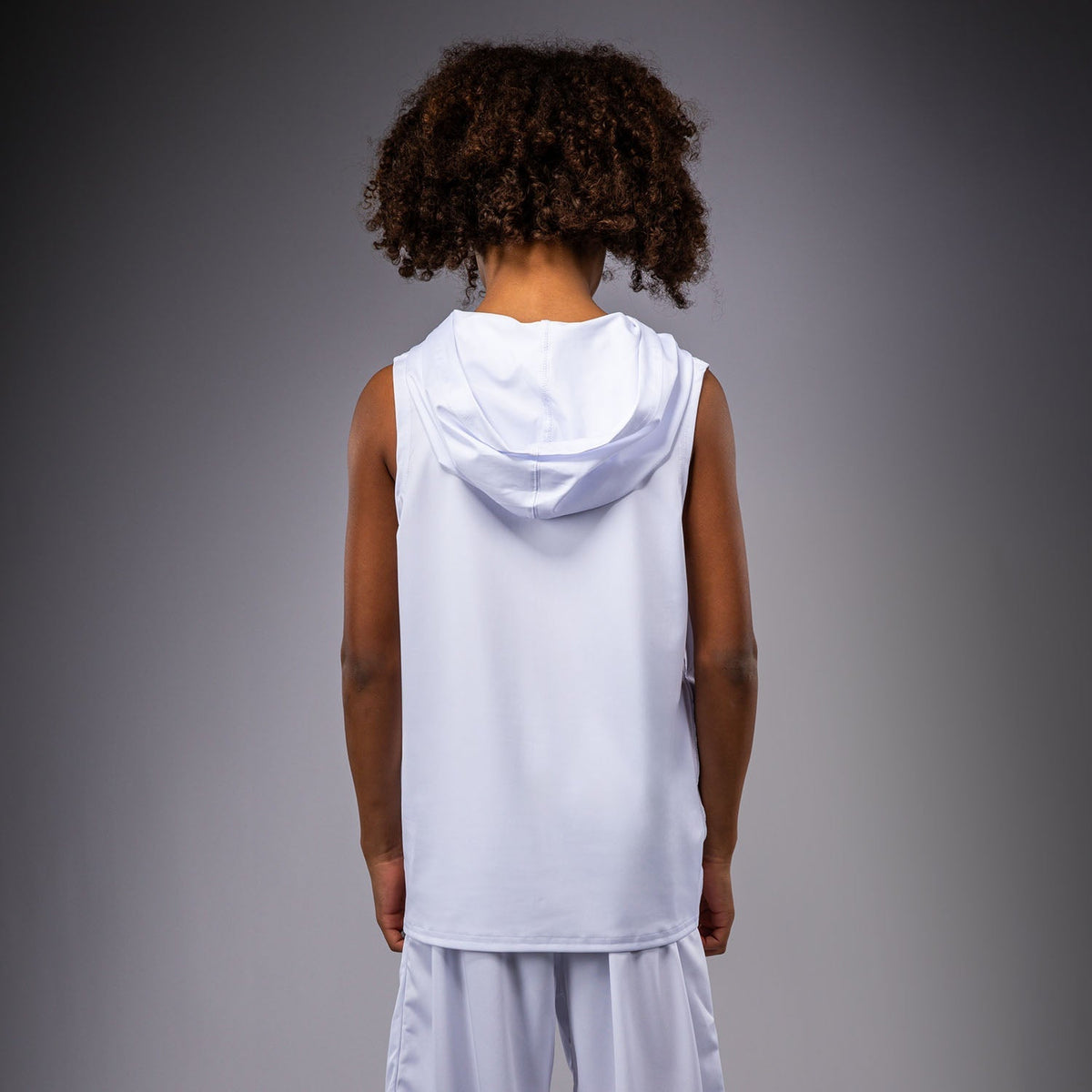 Venum Hoodie Elite Ärmellos Kinder - Weiß