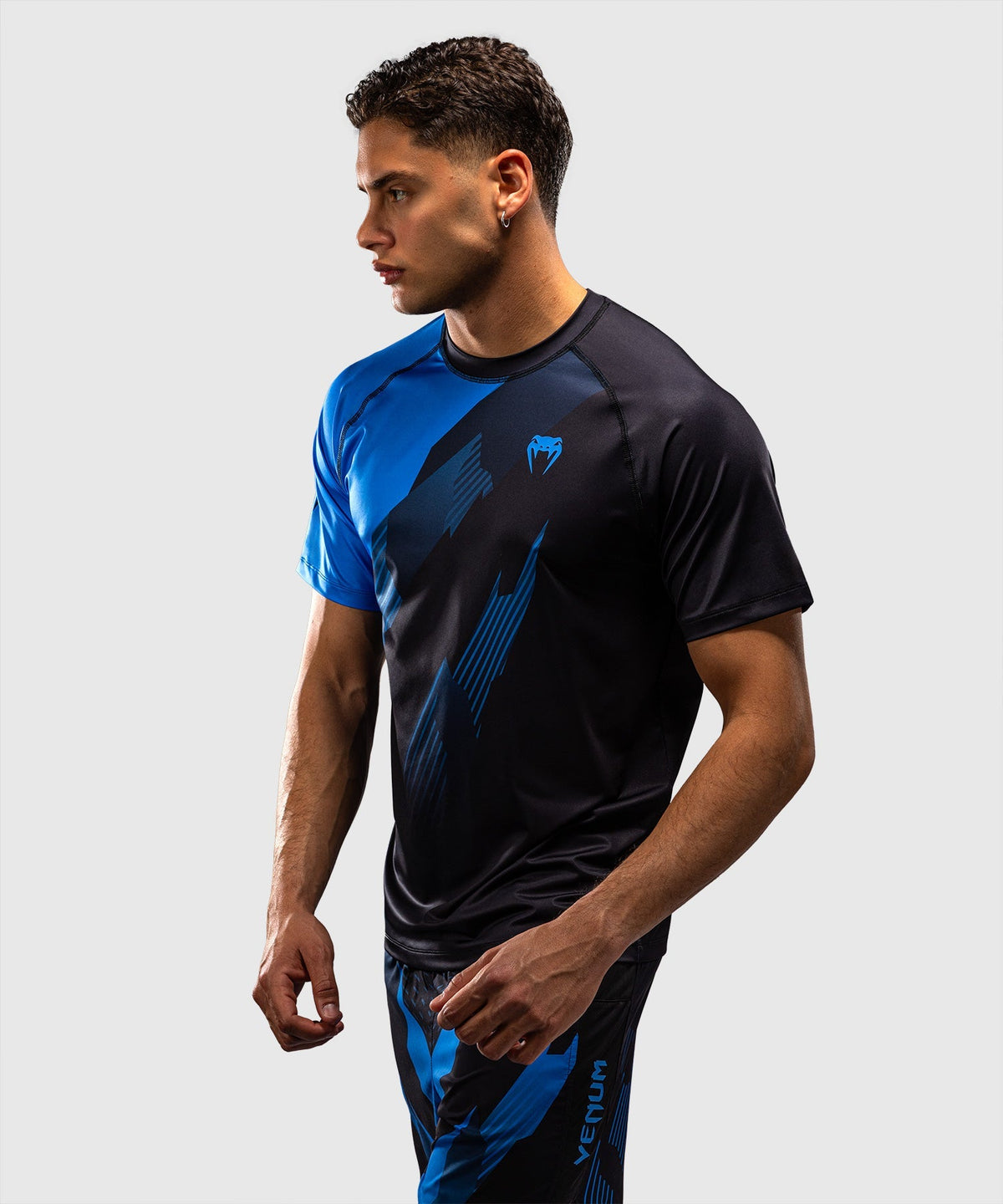 Venum T-Shirt No-Gi 6.0 - Schwarz/Blau