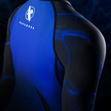 Hayabusa x UFC BJJ Rashguard Lange Ärmel Damen - Schwarz/Blau