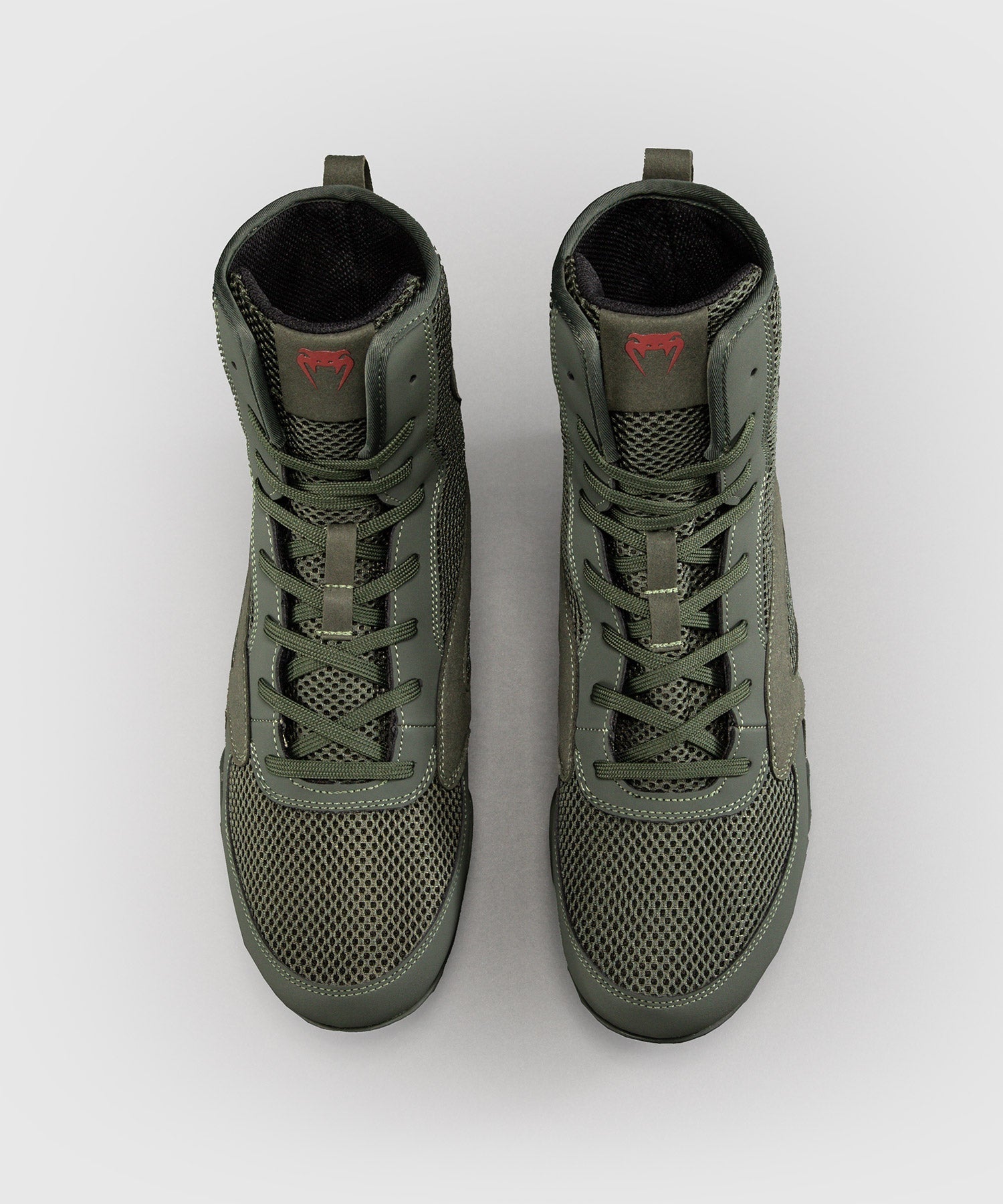 Venum Boxschuhe Contender - Khaki/Rot