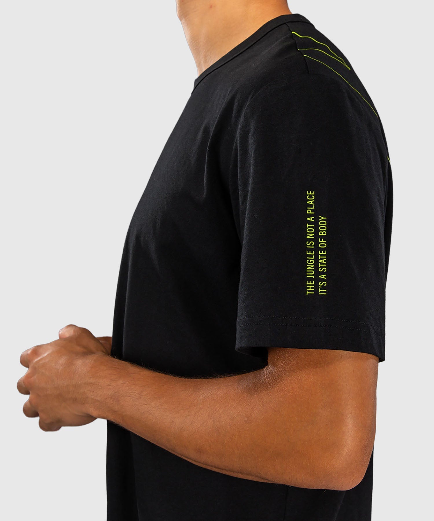 Venum T-Shirt Amazonia Reborn - Schwarz/Grün