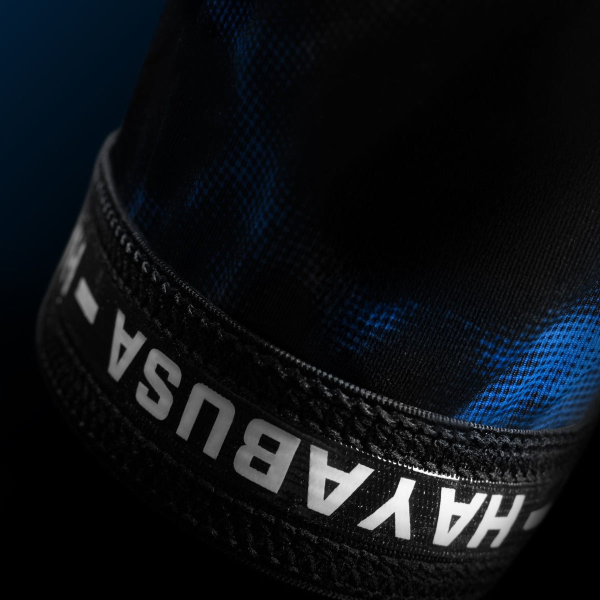 Hayabusa x UFC BJJ Kompressionsshorts - Schwarz/Blau