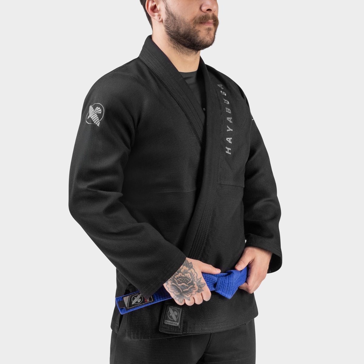Hayabusa BJJ Gi Jacke Core Lightweight - Schwarz
