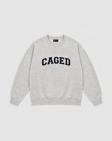Caged Sweater Varsity - Grau meliert