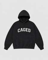 Caged Hoodie Varsity - Schwarz