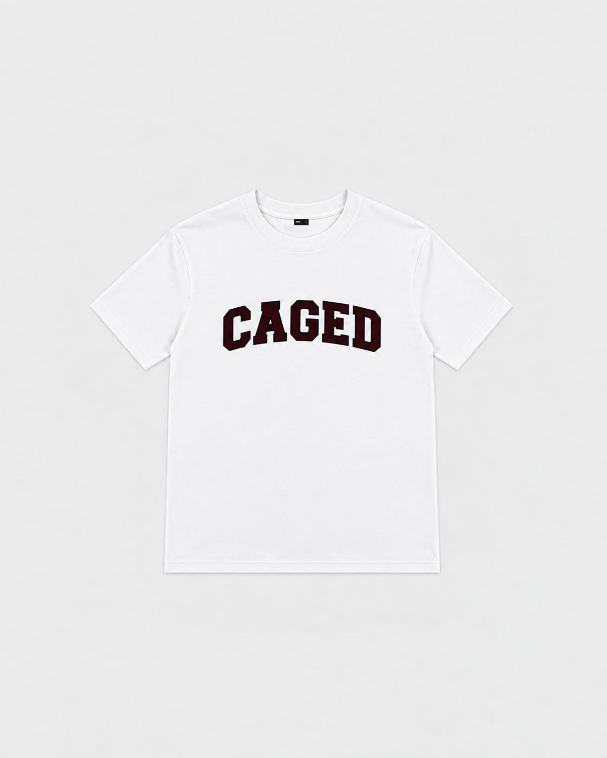 Caged T-Shirt Varsity - Weiß