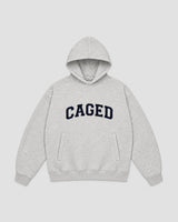 Caged Hoodie Varsity - Grau Meliert