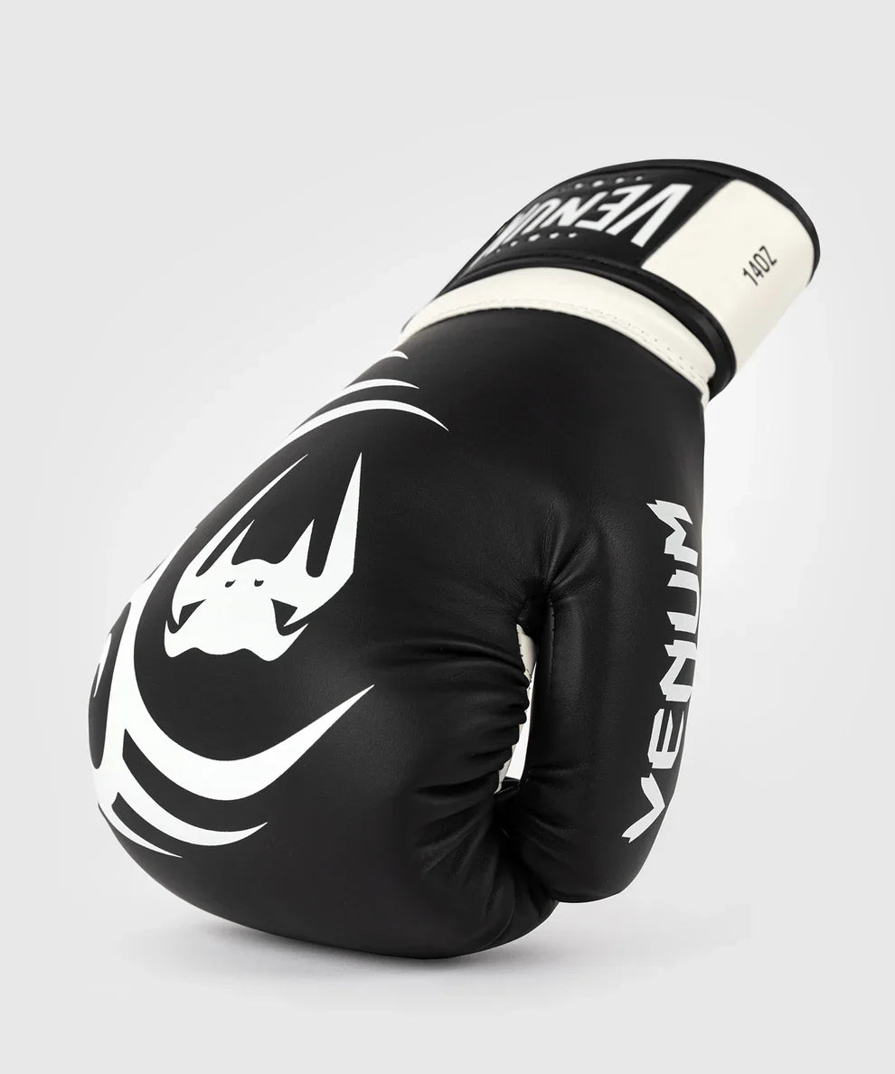 Venum Boxhandschuhe Giant 2.0 Mike Tyson Pro – Schwarz/Weiss