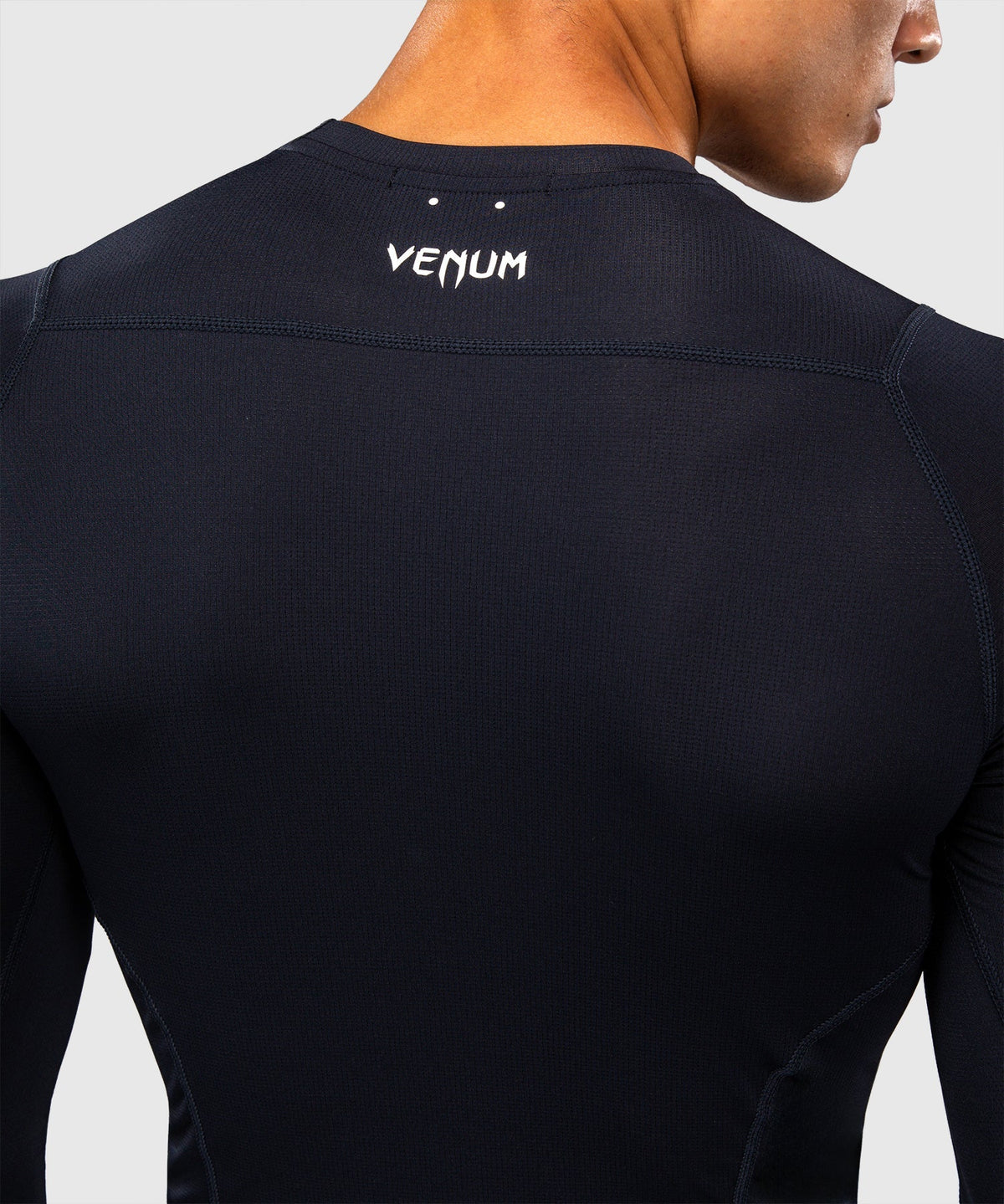 Venum Rashguard G-Core Lange Ärmel - Marineblau/Weiß