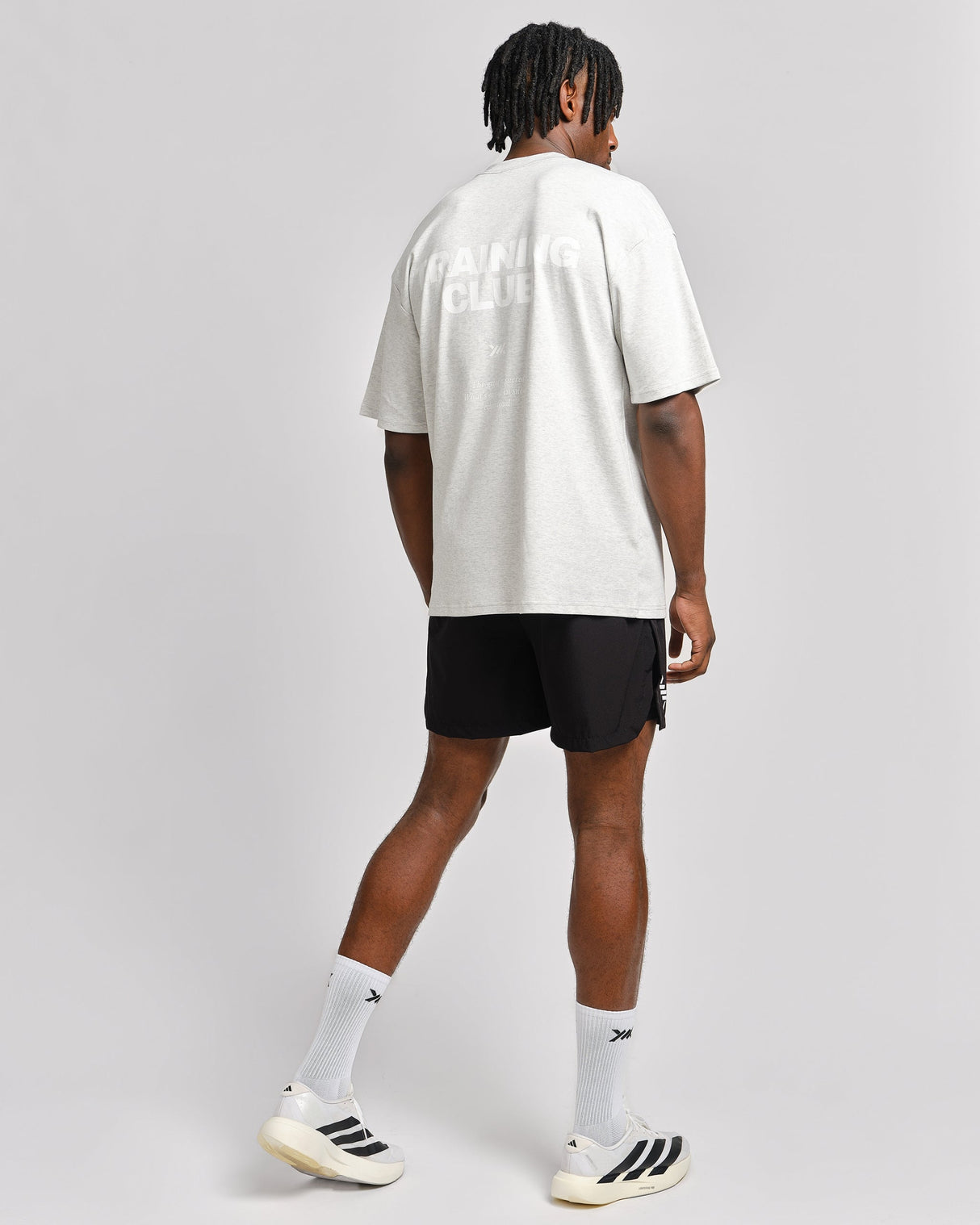 Caged T-Shirt Training Club – Hellgrau