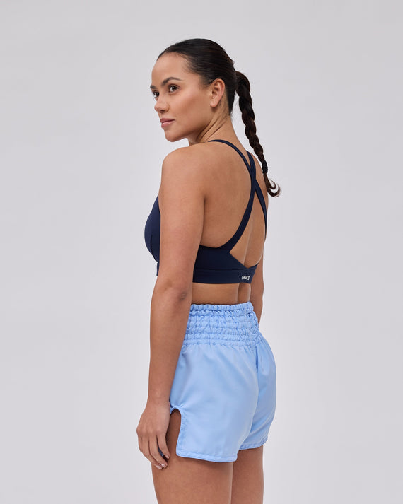 Caged Classic Muay Thai Shorts - Hellblau