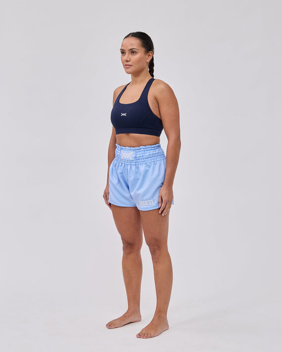 Caged Classic Muay Thai Shorts - Hellblau