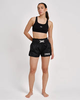 Caged Classic Muay Thai Shorts - Schwarz