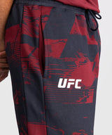 Venum UFC Trainingshose Zenith - Marineblau/Bordeaux/Silber
