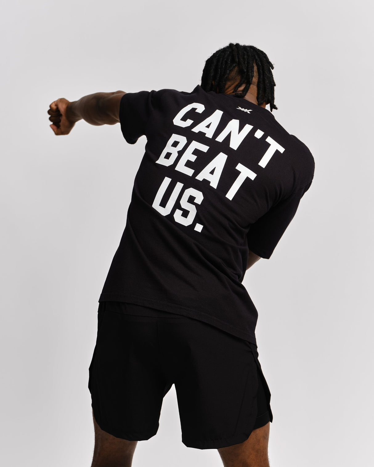 Caged T-Shirt „CBU” – Schwarz