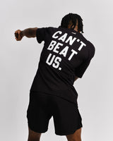 Caged T-Shirt „CBU” – Schwarz