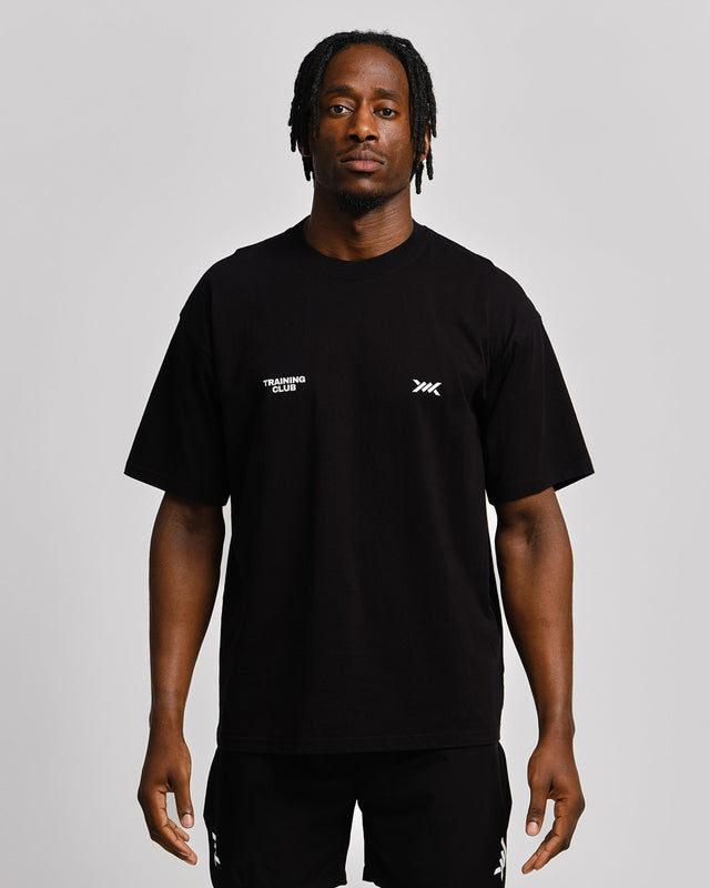 Caged T-Shirt Training Club – Schwarz