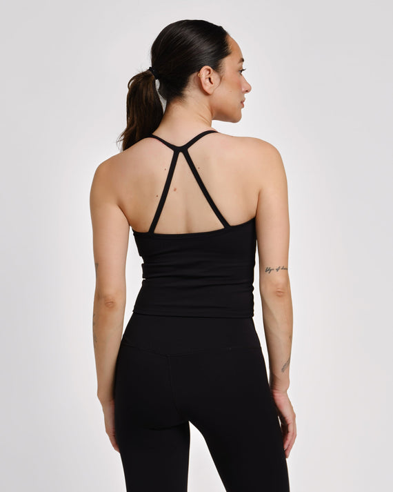 Caged Tank Top Aspire - Schwarz