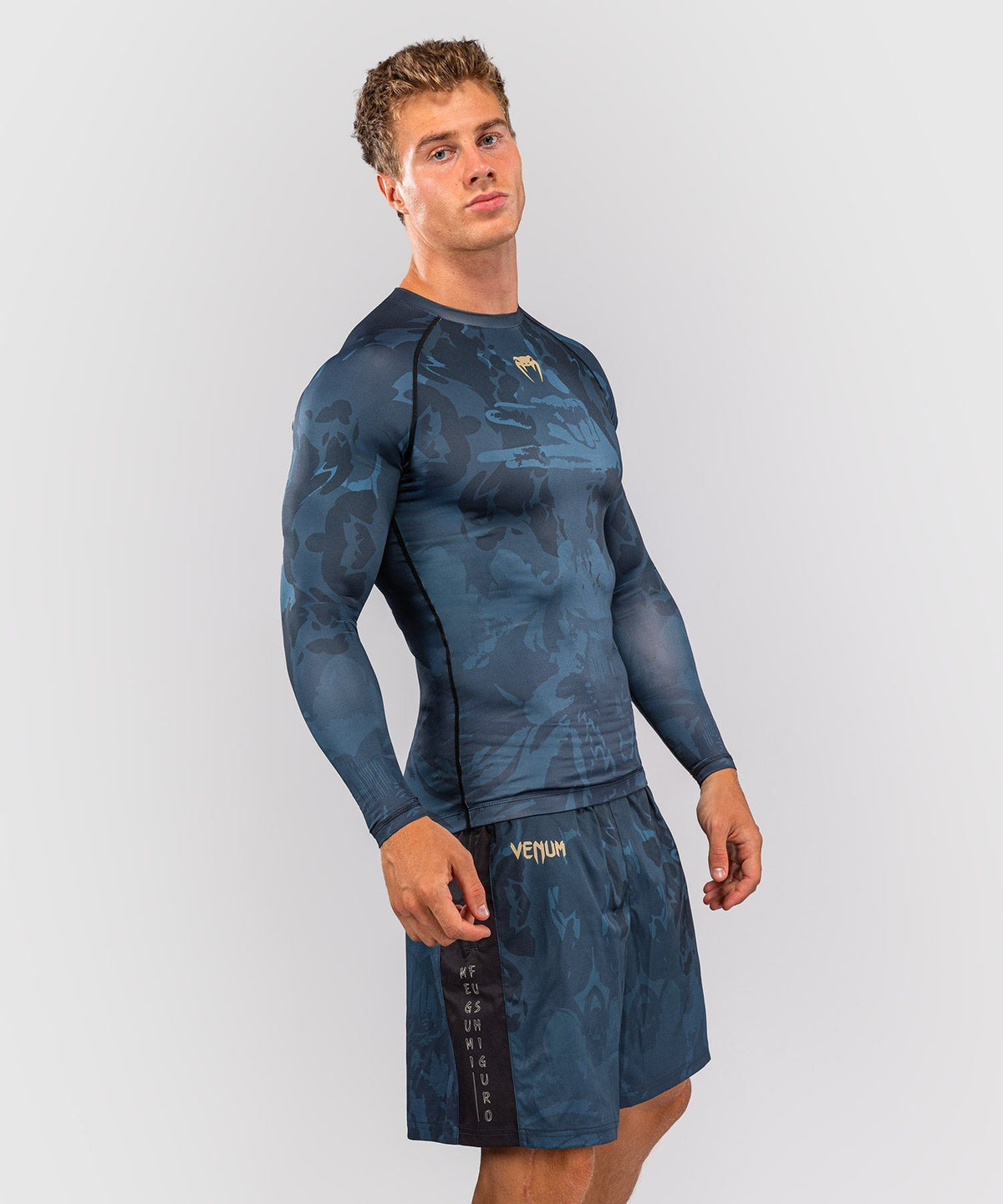 Venum Rashguard Jujutsu Kaisen Fushiguro Lange Ärmel - Blau