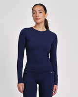 Caged Long Sleeves Aspire – Marineblau