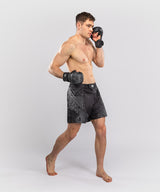 Venum MMA Shorts Midnight Fury - Schwarz/Grau/Silber
