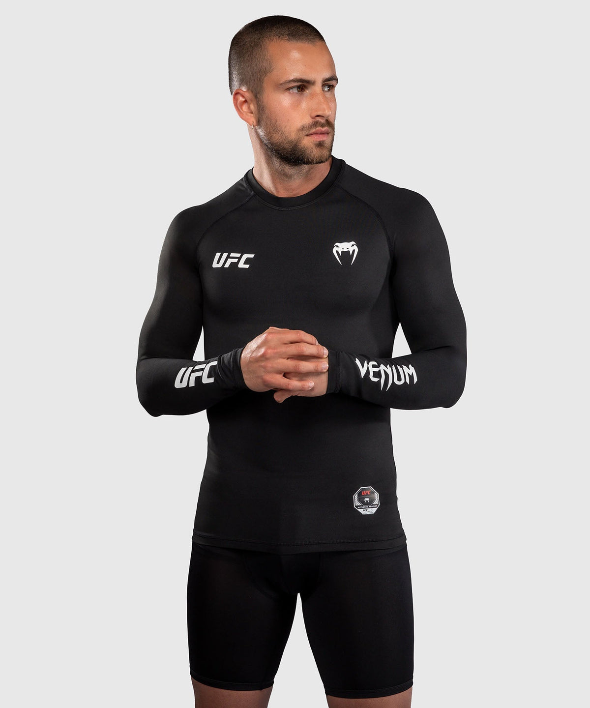 Venum UFC Rashguard Unity Lange Ärmel - Schwarz